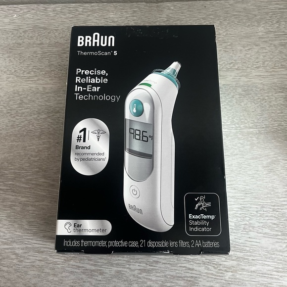 Braun ThermoScan 5 Ear Thermometer, New - Picture 5 of 6